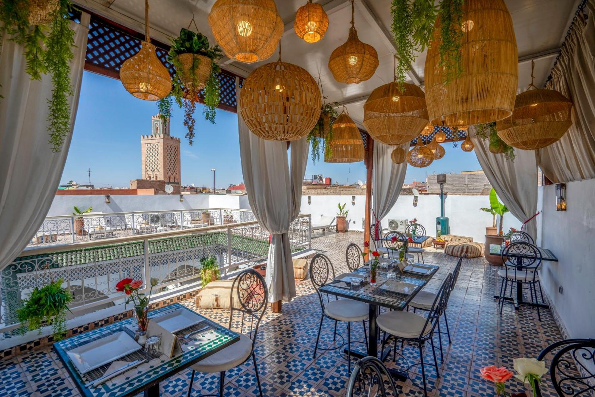 Riad Les Cornes De Gazelle Marakeş Dış mekan fotoğraf